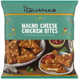 Iceland Las Iguanas Nacho Cheese Chicken Bites 500 g offer