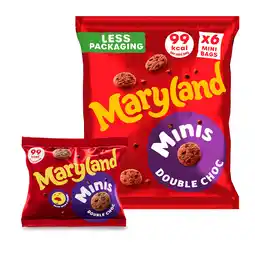 Iceland Maryland 6 Minis Double Choc 118.8g offer