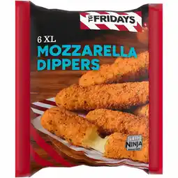 Iceland TGI Fridays 6 XL Mozzarella Dippers 294g offer
