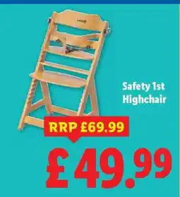 Lidl Safety 1st Highchair offer