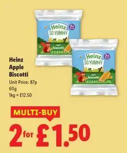 Lidl Heinz Apple Biscotti offer
