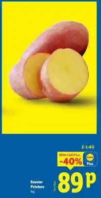 Lidl Rooster Potatoes offer