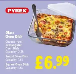 Lidl Pyrex Glass Oven Dish offer