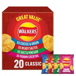 Morrisons Walkers Classic Variety Multipack Crisps Box offer