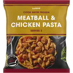 Iceland Iceland Meatball and Chicken Pasta 750g offer