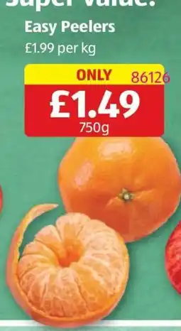 Aldi Easy Peelers offer
