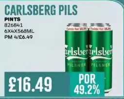 Bestway Carlsberg pils pints offer