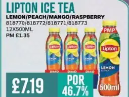 Bestway LIPTON ICE TEA Lemon/peach/mango/raspberry offer