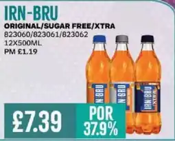 Bestway IRN-BRU Original/sugar free/xtra offer