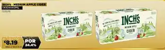 Bestway Inch's medium apple cider offer