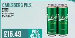 Bestway Carlsberg pils pints offer