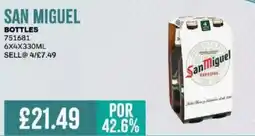 Bestway SAN MIGUEL Bottles offer