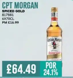 Bestway CPT MORGAN Spiced gold offer