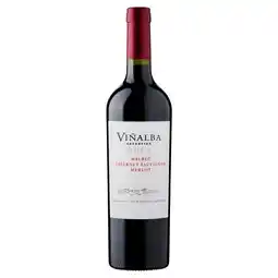 Tesco Vinalba Reserve Malbec Cabernet Sauvignon Merlot 75cl offer