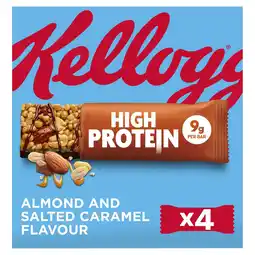 Tesco Kellogg's High Protein Almond & Salted Caramel Flavour 4x35g offer