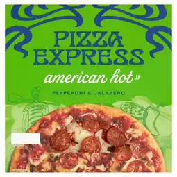 Tesco Pizza Express American Hot Pepperoni & Jalapeno 230g offer