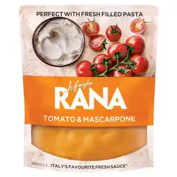 Tesco La Famiglia Rana Tomato & Mascarpone Sauce 200g offer