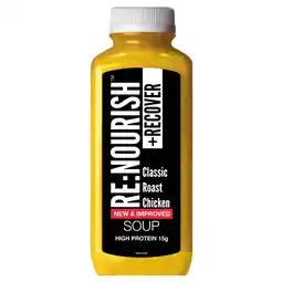 Tesco RENOURISH RECOVER Classic Roast Chicken Soup 500g offer
