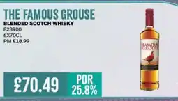 Bestway THE FAMOUS GROUSE Blended scotch whisky offer