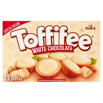 Tesco Toffifee White Chocolate 125G offer