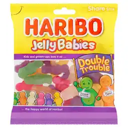 Tesco Haribo Jelly Babies Double Trouble 175G offer