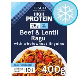 Tesco Tesco High Protein Beef & Lentil Ragu 400g offer