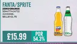 Bestway FANTA/SPRITE Zero/orange offer