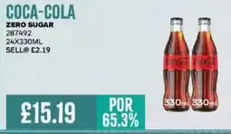 Bestway COCA-COLA Zero sugar offer