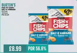 Bestway BURTON'S Fish 'n' chips - salt & vinegar offer