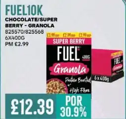 Bestway FUEL10K Chocolate/super berry-granola offer