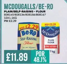 Bestway MCDOUGALLS/BE-RO Plain/self-raising - flour offer