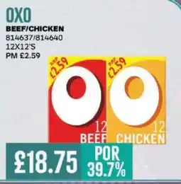 Bestway OXO beef/chicken offer