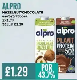 Bestway ALPRO Hazelnut/chocolate offer