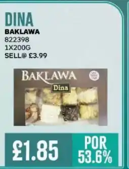 Bestway DINA Baklawa offer