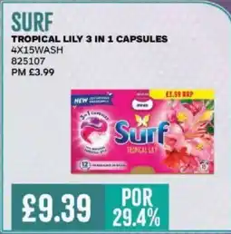 Bestway SURF Tropical lily 3 in 1 capsules offer