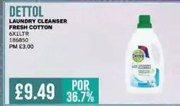 Bestway DETTOL Laundry cleanser fresh cotton offer