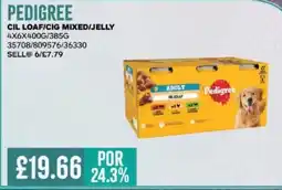 Bestway PEDIGREE Cil loaf/cig mixed/jelly offer