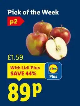 Lidl Apples offer