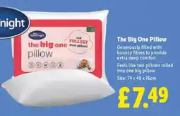 Lidl The Big One Pillow offer