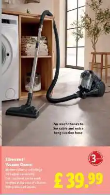 Lidl Silvercrest Vacuum Cleaner offer
