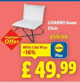Lidl LIVARNO home Chair offer