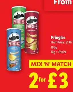 Lidl Pringles offer