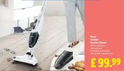 Lidl Bosch Cordless Vacuum Cleaner offer