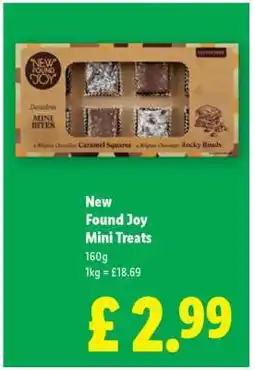 Lidl New Found Joy Mini Treats offer