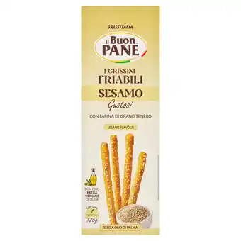Tesco il Buon PANE Sesame Breadsticks 125g offer