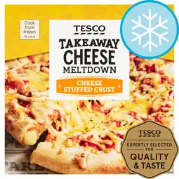 Tesco Tesco Stuffed Crust Cheese Pizza 431G offer