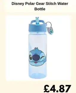 Sainsbury's Disney Polar Gear Stitch Water Bottle offer