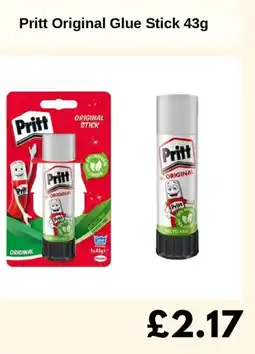 Sainsbury's Pritt Original Glue Stick offer