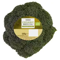 Tesco Tesco Organic Broccoli 335G offer