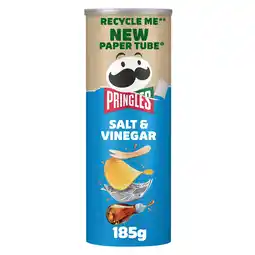 Iceland Pringles Salt & Vinegar Sharing Crisps 185g offer